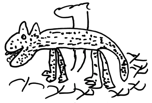 Jaguar laughing